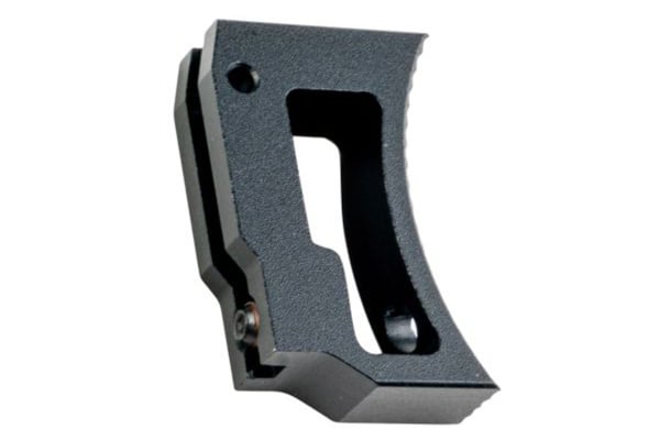 ACW Aluminum Short Curved Adjustable Trigger For TM Hi-Capa (Black)