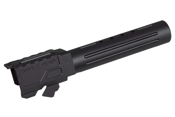 ACW BRA Style Aluminum Outer Barrel for Elite Force/VFC G19 Gen3 GBB Airsoft Pistol (Black)
