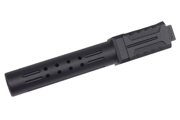 ACW BRA Style Aluminum Outer Barrel for Elite Force/VFC G19 Gen3 GBB Airsoft Pistol (Black)