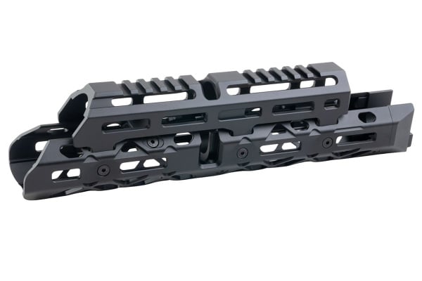 ACW M-LOK Medium Handguard for Tokyo Marui AKM GBBR Airsoft Rifles (Black)