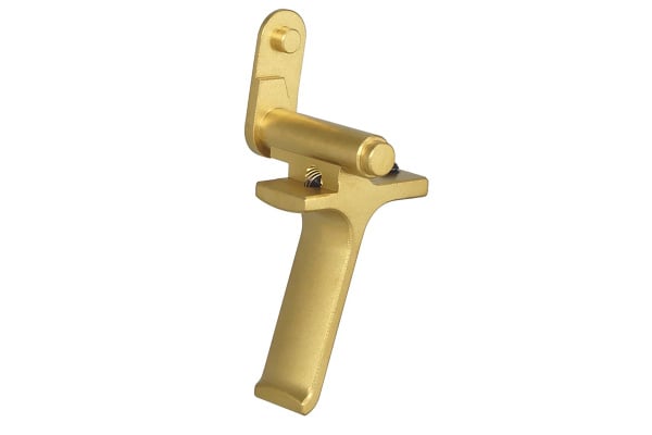ACW Flat Blade Trigger for M17/M18/P320 GBB Airsoft Pistols (Gold)