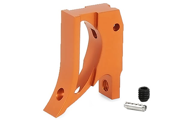 Airsoft Masterpiece Edge T2 Trigger for Tokyo Marui Hi Capa/1911 GBB Airsoft Pistols (Orange)
