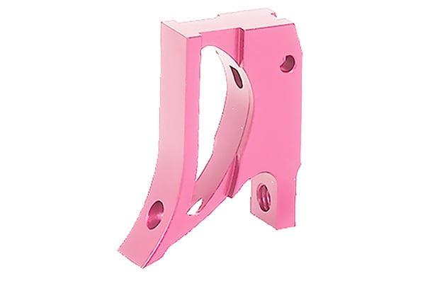 Airsoft Masterpiece Edge T2 Trigger for Tokyo Marui Hi Capa/1911 GBB Airsoft Pistols (Pink)