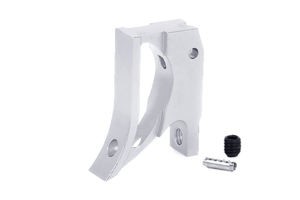 Airsoft Masterpiece Edge T2 Trigger for Tokyo Marui Hi Capa/1911 GBB Airsoft Pistols (Silver)