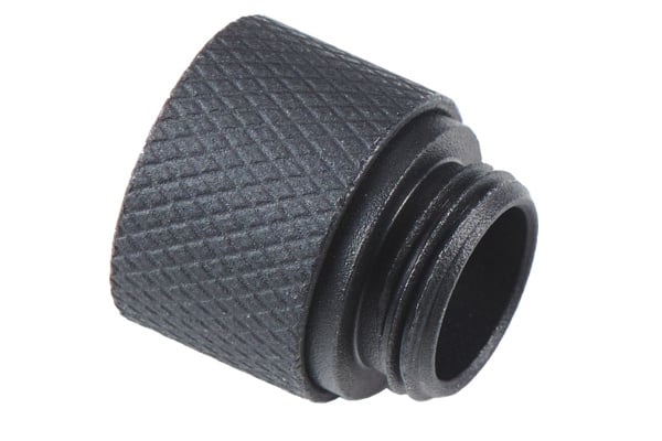 Army Armament 12-14mm Threaded Tip for GBB Pistol Outer Barrels (Black)