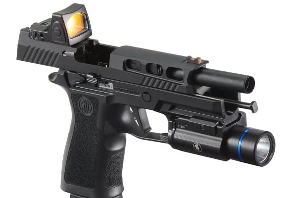 PH+ Sig Sauer P320/M17 Full Metal Slide (Black)