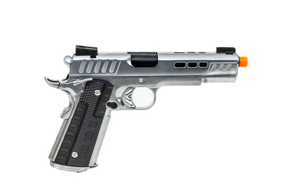 Ascend Airsoft KP1911 Custom Gas Blowback Airsoft Pistol ( Silver )