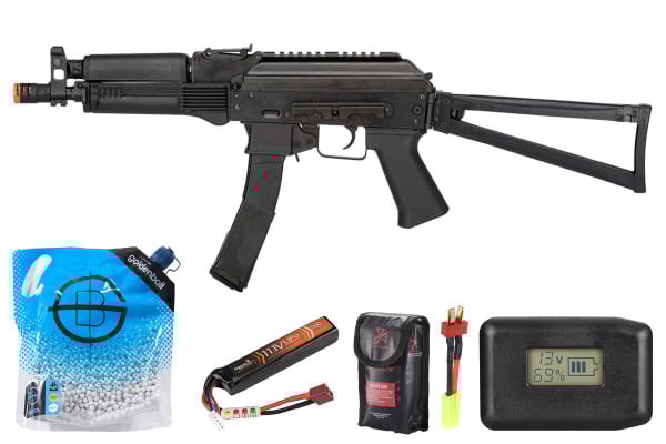 LCT Vityaz PP-19-01 AEG Airsoft SMG Battery & Charger Combo