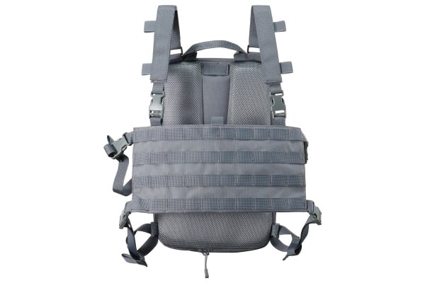 Lancer Tactical QD Chest Rig Lightweight Backpack (Grey)