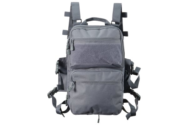 Lancer Tactical QD Chest Rig Lightweight Backpack (Grey)