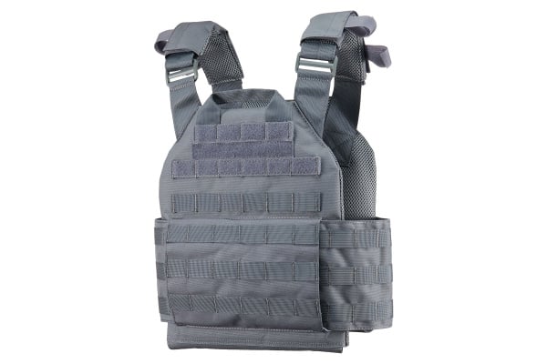 Lancer Tactical Buckle Up Assault Plate Carrier (Grey)