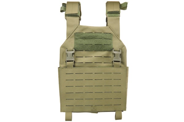 Lancer Tactical Laser Cut Plate Carrier (OD Green)