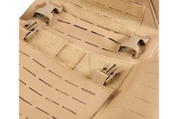 Lancer Tactical Laser Cut Plate Carrier (Tan)