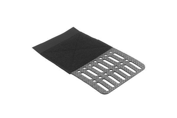 WoSport Velcro Extended Side Plate (Black)