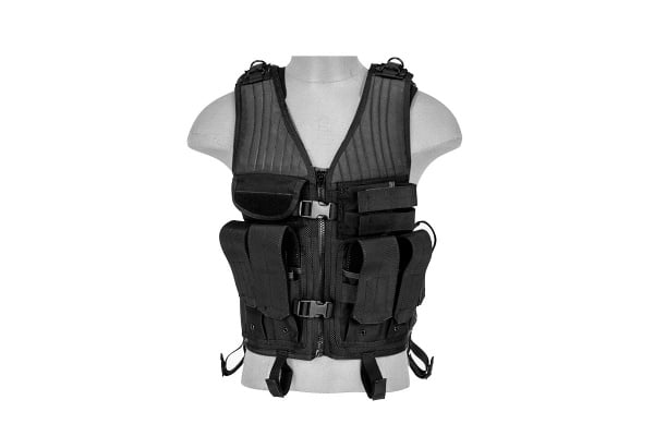 Lancer Tactical Magazine Draw Vest ( Black )