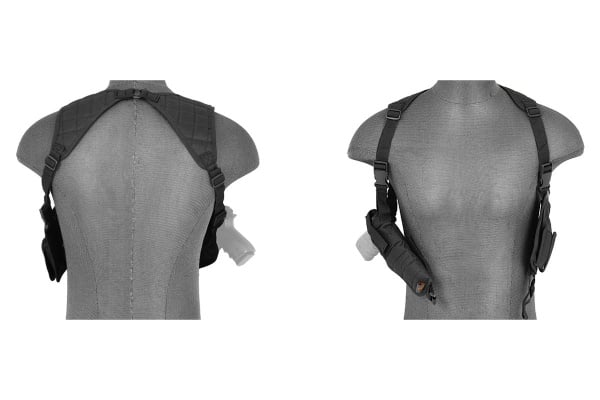 Lancer Tactical Vertical Shoulder Holster ( Black )