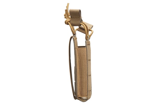 Lancer Tactical Laser Cut Open Top Double Pistol Magazine Pouch (Tan)