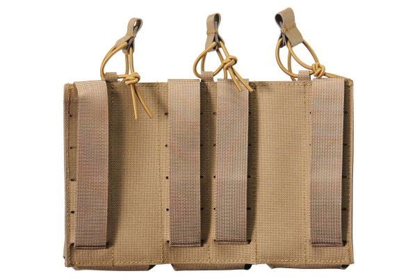 Lancer Tactical Laser Cut Triple AR/AK Magazine Pouch (Tan)