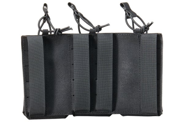 Lancer Tactical Laser Cut Triple AR 30 Round Magazine Pouch (Black)