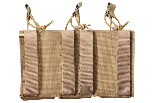 Lancer Tactical Laser Cut Triple AR 30 Round Magazine Pouch (Tan)