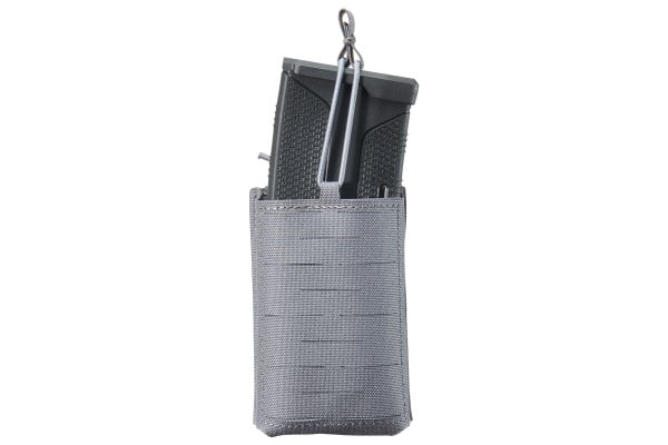 Lancer Tactical Laser Cut Single AR 30 Round Magazine Pouch (Gray)
