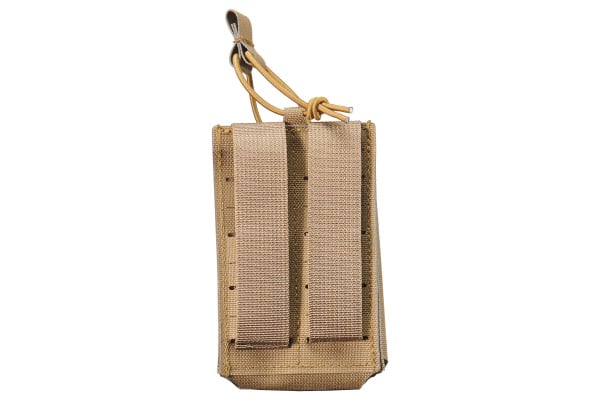 Lancer Tactical Laser Cut Single AR 30 Round Magazine Pouch (Tan)