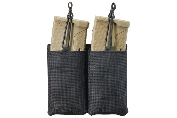 Lancer Tactical Laser Cut Double AR 30 Round Magazine Pouch (Black)