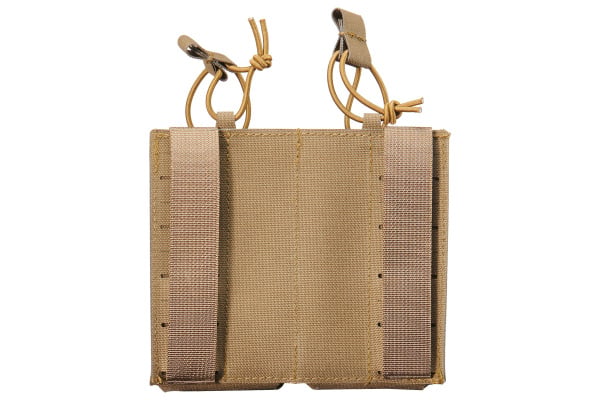 Lancer Tactical Laser Cut Double AR 30 Round Magazine Pouch (Tan)