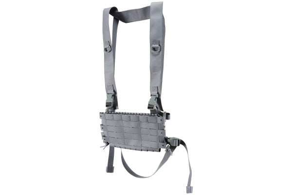 Lancer Tactical Laser Cut ARC Placard Chest Rig (Gray)