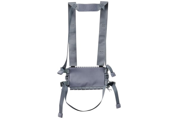 Lancer Tactical Laser Cut ARC Placard Chest Rig (Gray)
