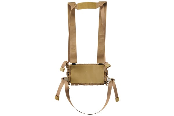 Lancer Tactical Laser Cut ARC Placard Chest Rig (Tan)