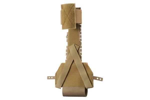 Lancer Tactical Laser Cut Helmet Cover w Night Vision Pocket (Tan)