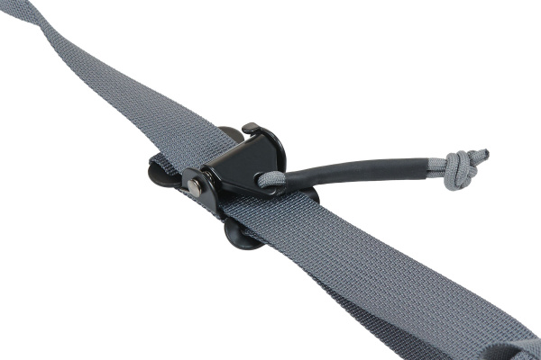 Lancer Tactical Padded Two Point Gun Sling w/ Quick Adjusting Buckle System (Gray)
