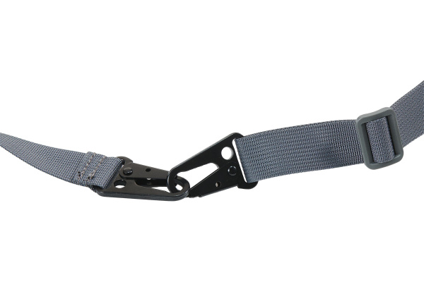 Lancer Tactical Padded Two Point Gun Sling w/ Quick Adjusting Buckle System (Gray)