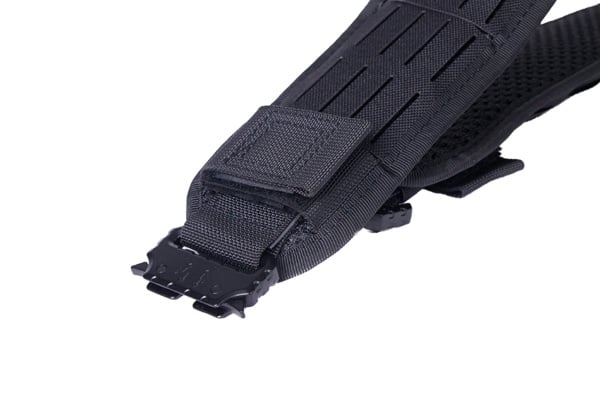 Lancer Tactical Slim Laser Cut Tactical Belt L (Black)