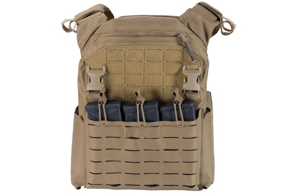 Lancer Tactical Quick Response Plate Carrier (Tan)