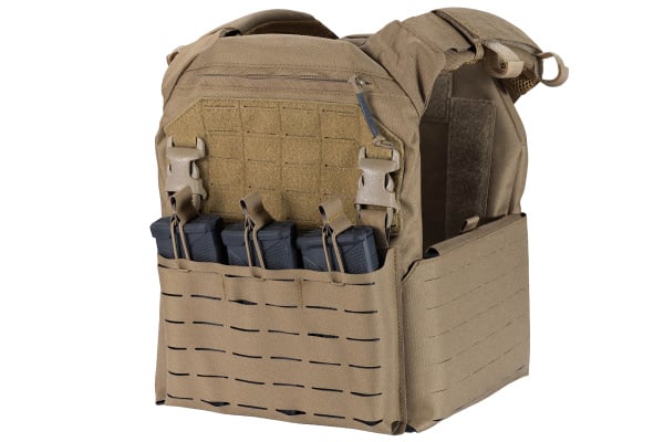 Lancer Tactical Quick Response Plate Carrier (Tan)