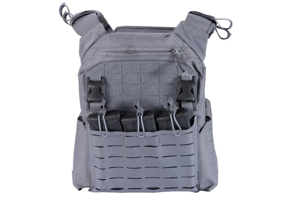 Lancer Tactical Quick Response Plate Carrier (Gray)