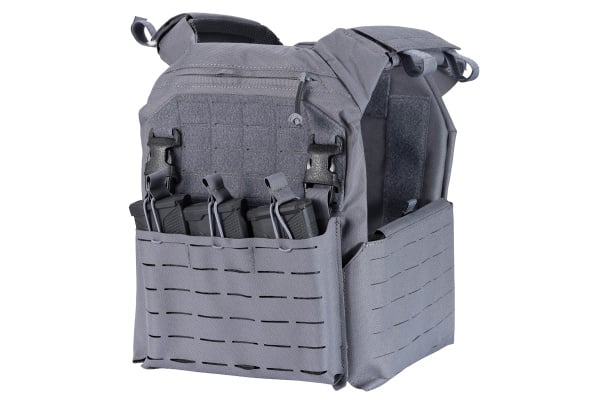 Lancer Tactical Quick Response Plate Carrier (Gray)