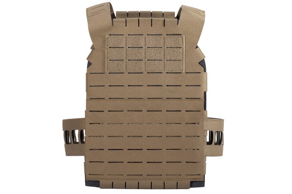 Lancer Tactical Laser Cut Lightweight Modular Plate Carrier (Tan)