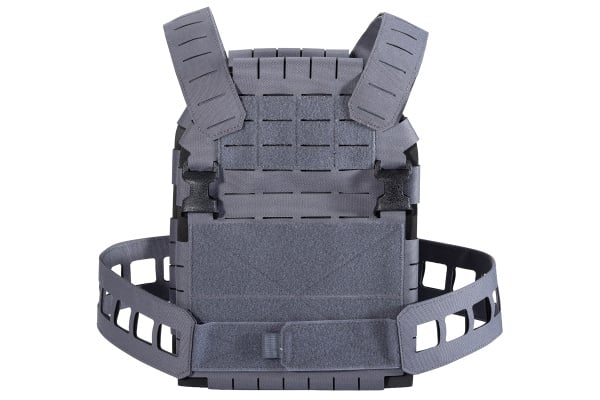 Lancer Tactical Laser Cut Lightweight Modular Plate Carrier (Gray)