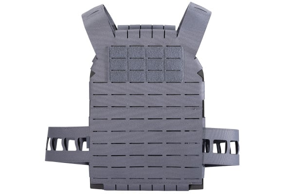 Lancer Tactical Laser Cut Lightweight Modular Plate Carrier (Gray)