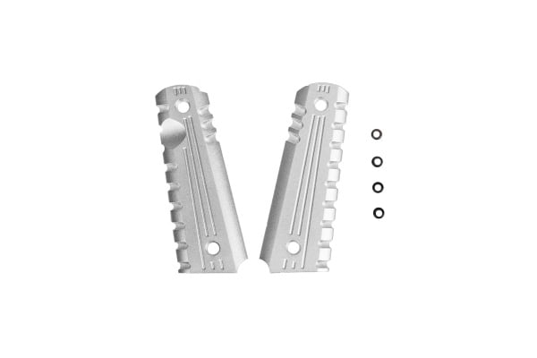 Lancer Tactical 1911 Aluminum Grip Panel ( Silver )
