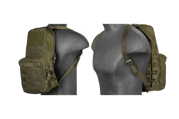 Lancer Tactical Hydration Backpack w/ Molle ( OD Green )