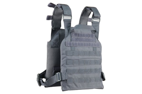 Lancer Tactical QR Lightweight Tactical Vest (Grey)