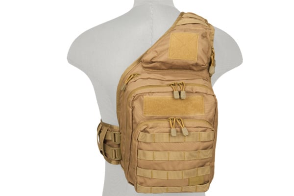 Lancer Tactical Messenger Bag ( Coyote )