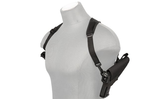 Lancer Tactical CA-L130 Single Pistol Shoulder Holster ( Black )