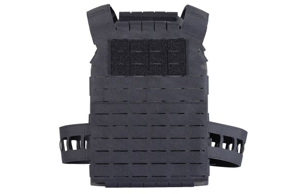 Lancer Tactical Laser Cut Lightweight Modular Plate Carrier (Black)