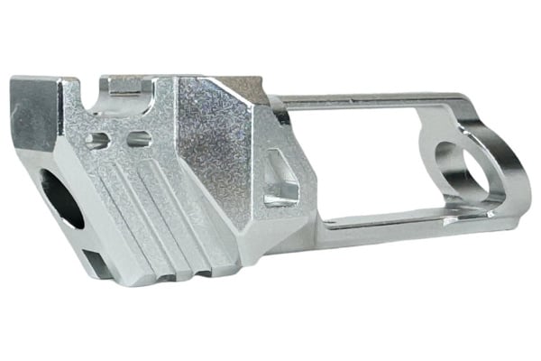 CTM TAC AAP-01 FUKU-2 CNC Aluminum Shark Upper Compensator Long Ver (Silver)