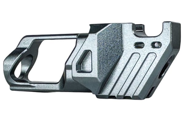 CTM TAC AAP-01 FUKU-2 CNC Aluminum Baby Shark Upper Compensator Long Version (Gray)